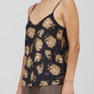 NWT Floral Print Satin Cami